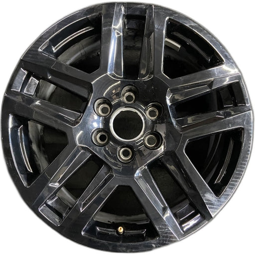 20" COLORADO 23-24 20x9 opt NZS gloss black Original OEM Wheel Rim - Front View