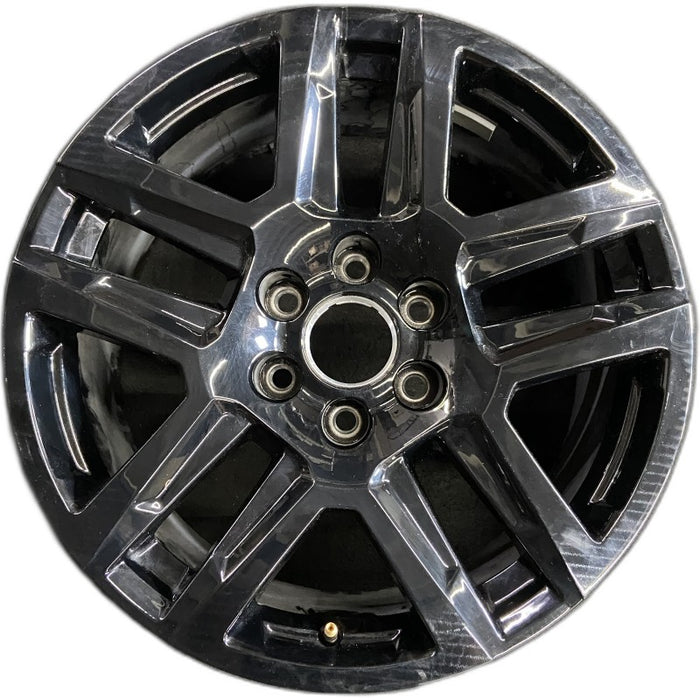 20" COLORADO 23-24 20x9 opt NZS gloss black Original OEM Wheel Rim - Front View