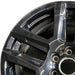 20" COLORADO 23-24 20x9 opt NZS gloss black Original OEM Wheel Rim - Angle View