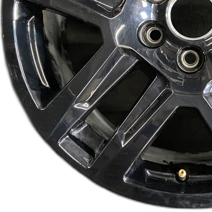 20" COLORADO 23-24 20x9 opt NZS gloss black Original OEM Wheel Rim - Back View