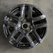 20" SIERRA 1500 PICKUP 19 , 20x9, 10 spoke, opt NZT Original OEM Wheel Rim - Angle View