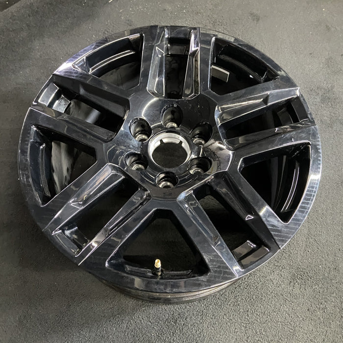 20" SIERRA 1500 PICKUP 19 , 20x9, 10 spoke, opt NZT Original OEM Wheel Rim - Side Profile