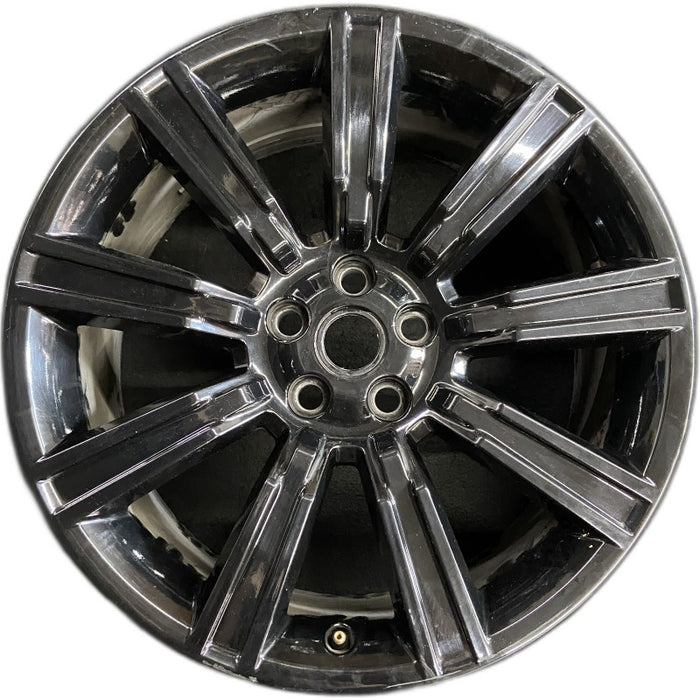 21" RANGE ROVER 17 alloy 21x9.5 9 spoke gloss black Original OEM Wheel Rim