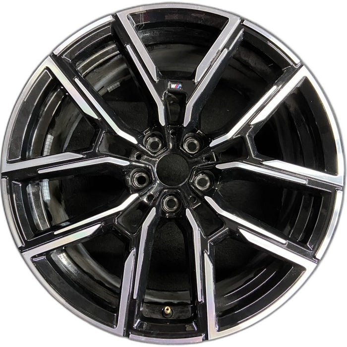 19" BMW 430i 22-24 19x8.5 5 spoke Y spoke Original OEM Wheel Rim - Front View