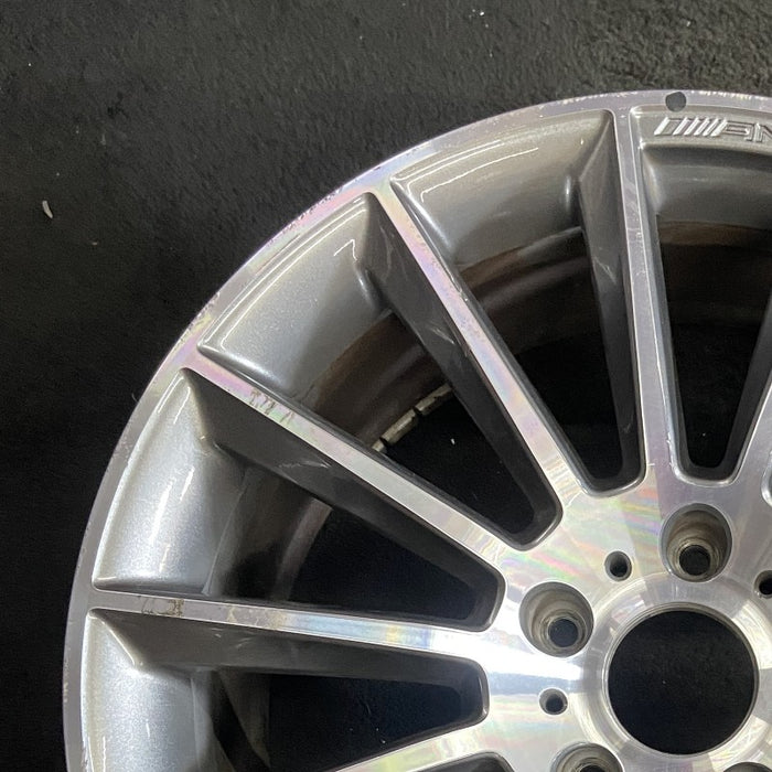 20" MERCEDES G-CLASS 19-20 463 Type G550 20x8.5 machined face with gray accent - Side Profile