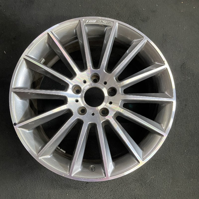 20" MERCEDES G-CLASS 19-20 463 Type G550 20x8.5 machined face with gray accent Original OEM Wheel Rim