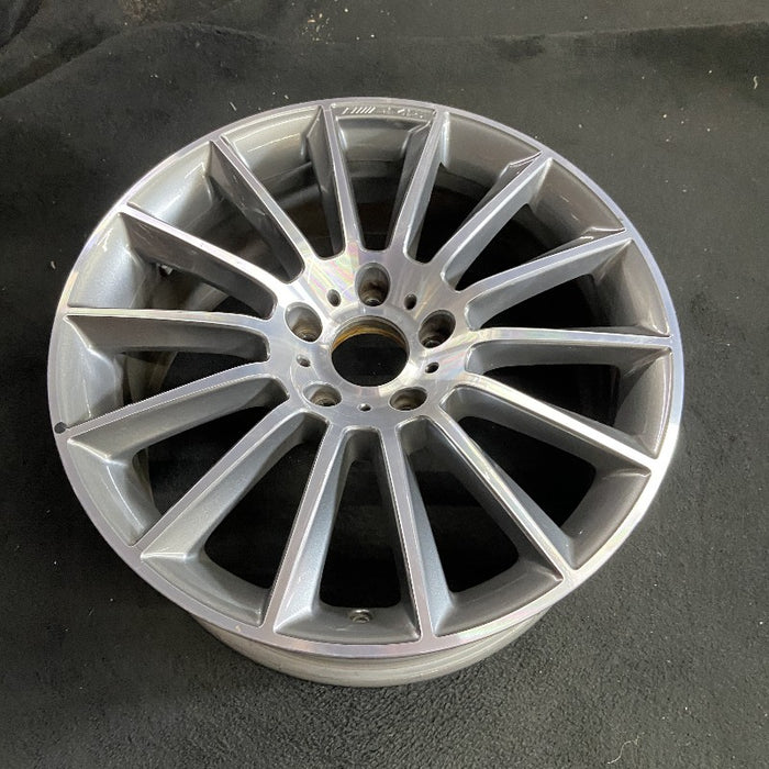 20" MERCEDES G-CLASS 19-20 463 Type G550 20x8.5 machined face with gray accent Original OEM Wheel Rim