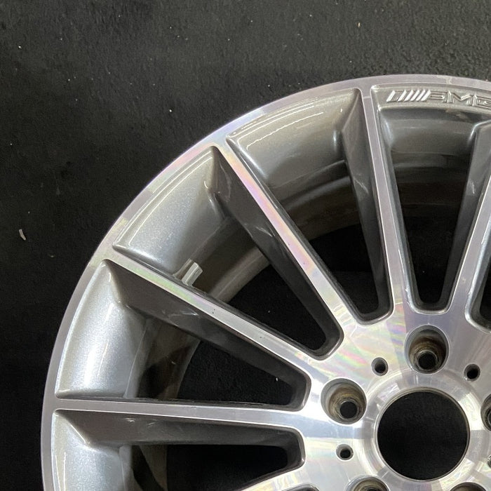 20" MERCEDES G-CLASS 19-20 463 Type G550 20x8.5 machined face with gray accent - Side Profile