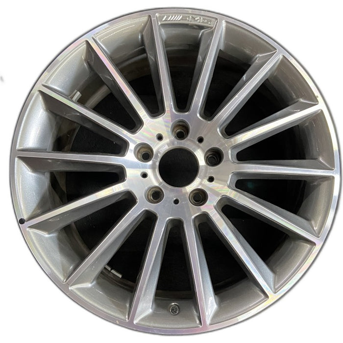 20" MERCEDES G-CLASS 19-20 463 Type G550 20x8.5 machined face with gray accent - Front View