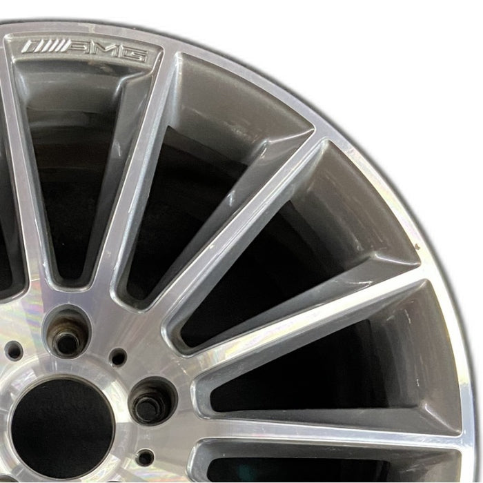 20" MERCEDES G-CLASS 19-20 463 Type G550 20x8.5 machined face with gray accent - Side Profile