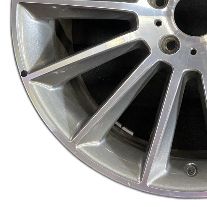 20" MERCEDES G-CLASS 19-20 463 Type G550 20x8.5 machined face with gray accent - Back View