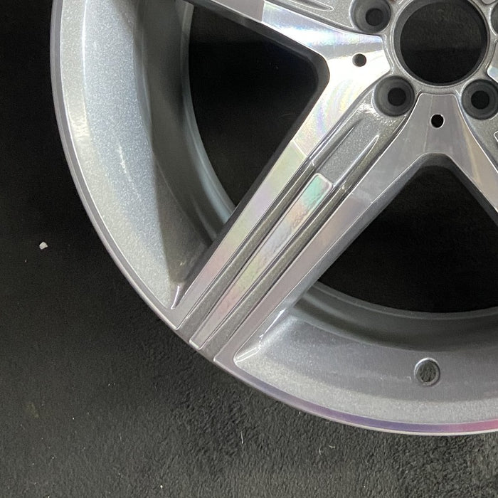 20" MERCEDES S-CLASS 14 222 Type; S63 20x9.5 5 spoke Original OEM Wheel Rim - Additional View