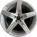 20" MERCEDES S-CLASS 14 222 Type; S63 20x9.5 5 spoke Original OEM Wheel Rim - Front View