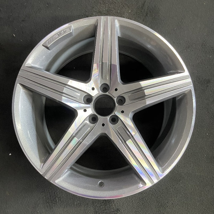20" MERCEDES S-CLASS 14 222 Type; S63 20x9.5 5 spoke Original OEM Wheel Rim - Additional View