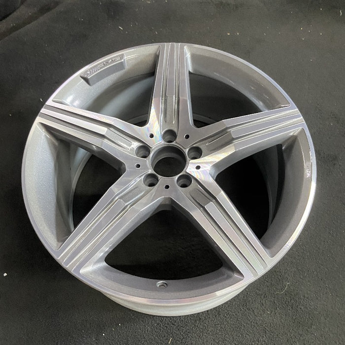 20" MERCEDES S-CLASS 14 222 Type; S63 20x9.5 5 spoke Original OEM Wheel Rim - View 7