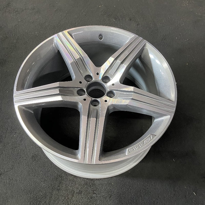 20" MERCEDES S-CLASS 14 222 Type; S63 20x9.5 5 spoke Original OEM Wheel Rim - View 8