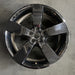 20" DEFENDER 20-24 20x8.5 5 spoke straight spoke gray Original OEM Wheel Rim - Front View