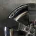 20" DEFENDER 20-24 20x8.5 5 spoke straight spoke gray Original OEM Wheel Rim - Side Profile