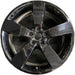 20" DEFENDER 20-24 20x8.5 5 spoke straight spoke gray Original OEM Wheel Rim - Front View
