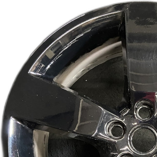 20" DEFENDER 20-24 20x8.5 5 spoke straight spoke gray Original OEM Wheel Rim - Angle View