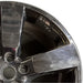 20" DEFENDER 20-24 20x8.5 5 spoke straight spoke gray Original OEM Wheel Rim - Side Profile