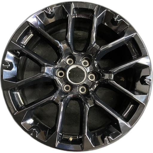 22" SIERRA 1500 PICKUP 22 22x9 12 spoke opt SRV Original OEM Wheel Rim - Front View