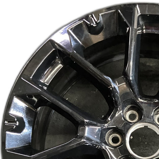 22" SIERRA 1500 PICKUP 22 22x9 12 spoke opt SRV Original OEM Wheel Rim - Angle View