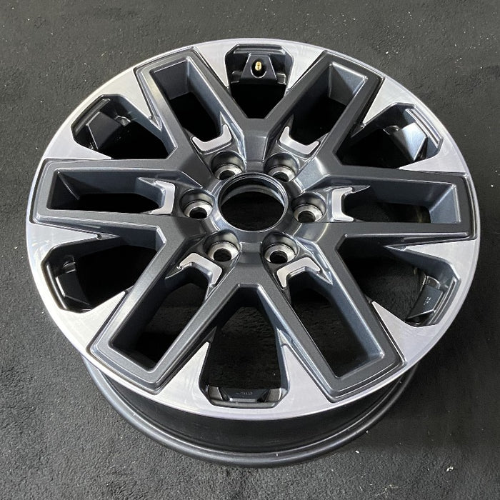 20" SEQUOIA 23-24 20x8 open spoke 6 spoke machined face with black pockets - View 8