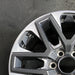 20" SEQUOIA 23-24 20x8 open spoke 6 spoke machined face with black pockets - Side Profile
