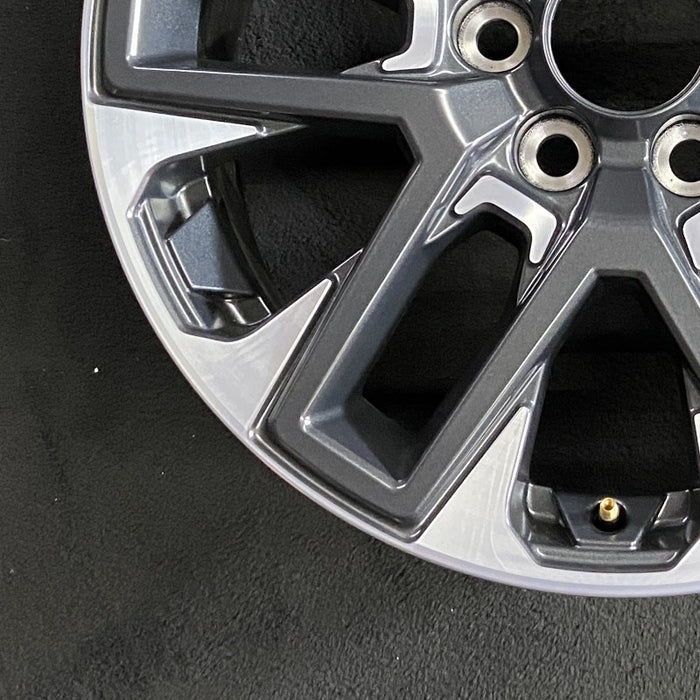 20" SEQUOIA 23-24 20x8 open spoke 6 spoke machined face with black pockets - Additional View