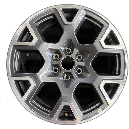 20" FORD F150 PICKUP 25 20x8.5, , single spoke, , silver Original OEM Wheel Rim - Front View