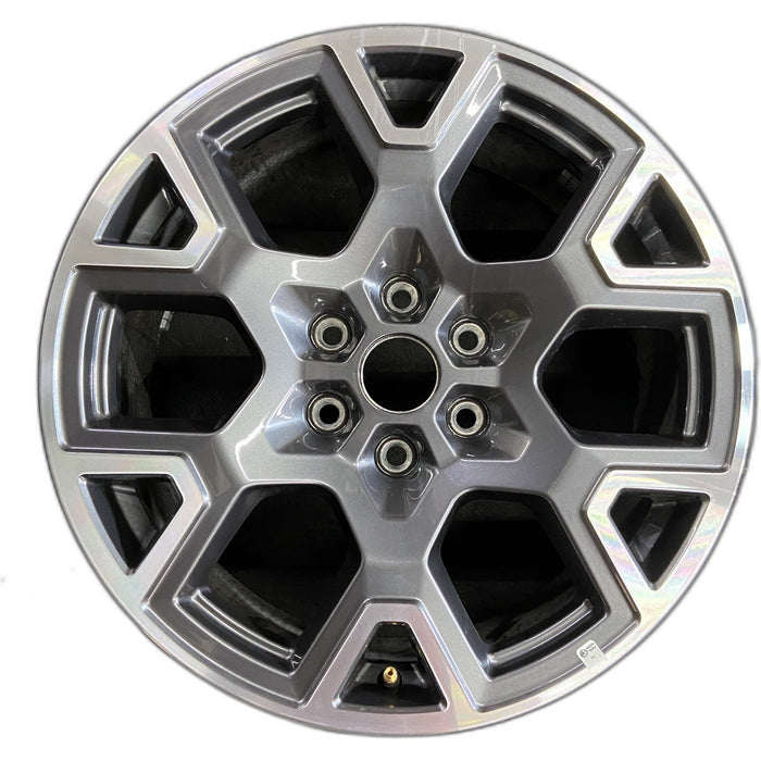 20" FORD F150 PICKUP 25 20x8.5, , single spoke, , silver Original OEM Wheel Rim - Front View