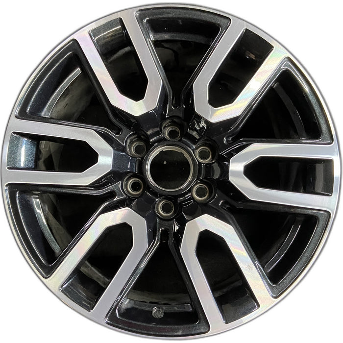 20" SIERRA 1500 PICKUP 19 , 20x9, 12 spoke, opt NZH Original OEM Wheel Rim - Front View