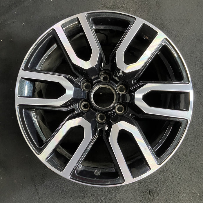 20" SIERRA 1500 PICKUP 19 , 20x9, 12 spoke, opt NZH Original OEM Wheel Rim - Angle View
