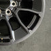 20" SEQUOIA 24 20x8 6 Y spoke black TRD off- Original OEM Wheel Rim - Back View