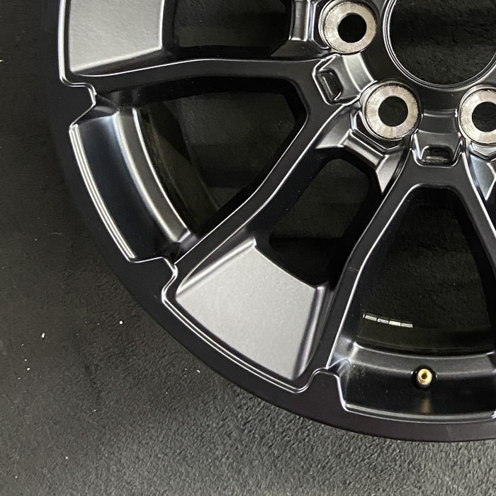 20" SEQUOIA 24 20x8 6 Y spoke black TRD off- Original OEM Wheel Rim - Additional View