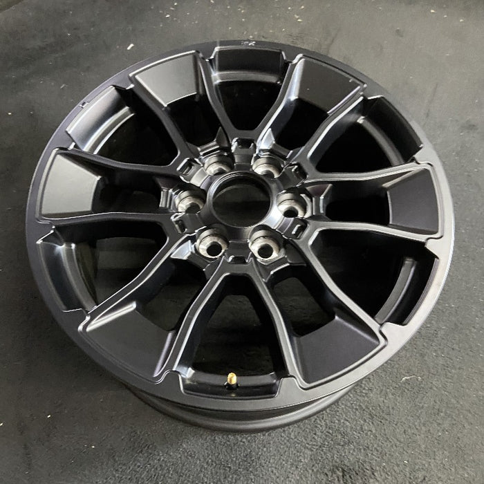 20" SEQUOIA 24 20x8 6 Y spoke black TRD off- Original OEM Wheel Rim - View 7