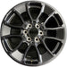 20" SEQUOIA 24 20x8 6 Y spoke black TRD off- Original OEM Wheel Rim - Front View