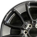 20" SEQUOIA 24 20x8 6 Y spoke black TRD off- Original OEM Wheel Rim - Angle View