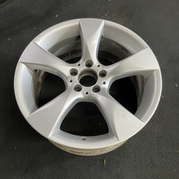 18" MERCEDES SLK 12 172 Type, SLK250, 18x7.5, , twisted spokes Original OEM - Side Profile