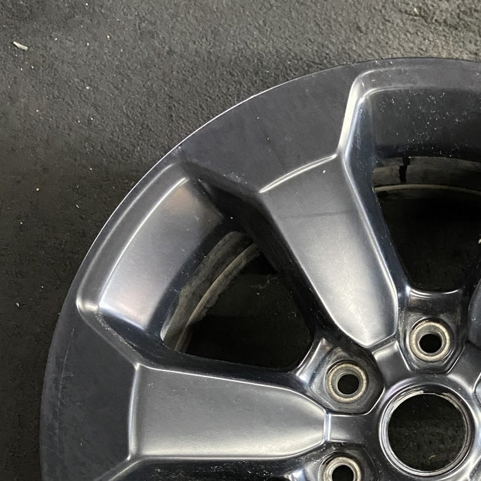 18" DODGE 1500 PICKUP 20-21 6 lug 18x8 aluminum 6 spoke opt WBS black Original OEM Wheel Rim