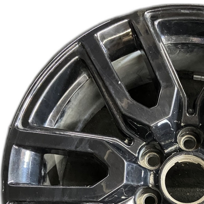 20" SIERRA 1500 PICKUP 19 20x9 12 spoke opt RD3 Original OEM Wheel Rim - Angle View
