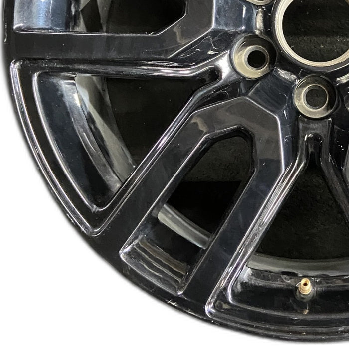 20" SIERRA 1500 PICKUP 19 20x9 12 spoke opt RD3 Original OEM Wheel Rim - Back View