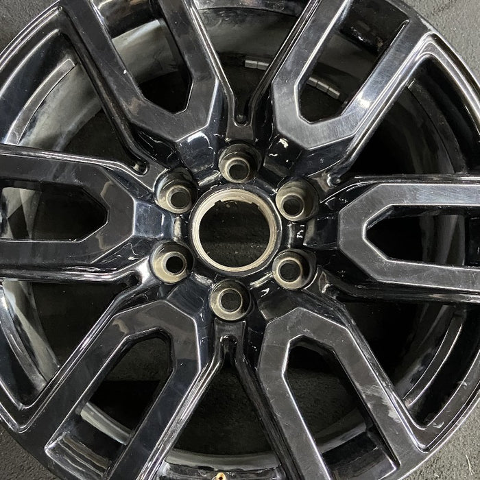 20" SIERRA 1500 PICKUP 19 20x9 12 spoke opt RD3 Original OEM Wheel Rim - Angle View