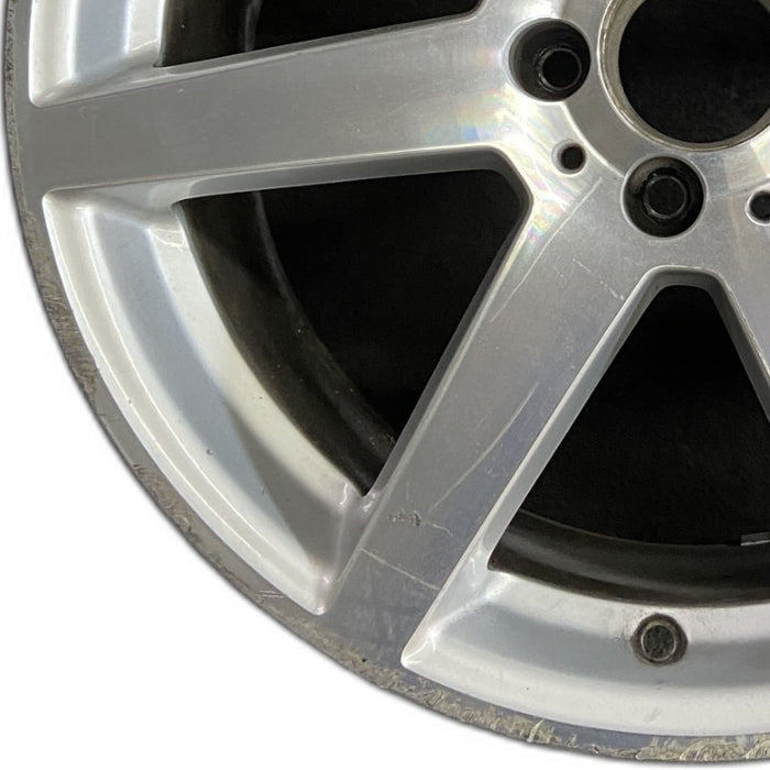 18" MERCEDES C-CLASS 12 204 Type; C250 18x8.5 7 spoke Original OEM Wheel Rim - Back View
