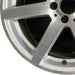 18" MERCEDES C-CLASS 12 204 Type; C250 18x8.5 7 spoke Original OEM Wheel Rim - Back View