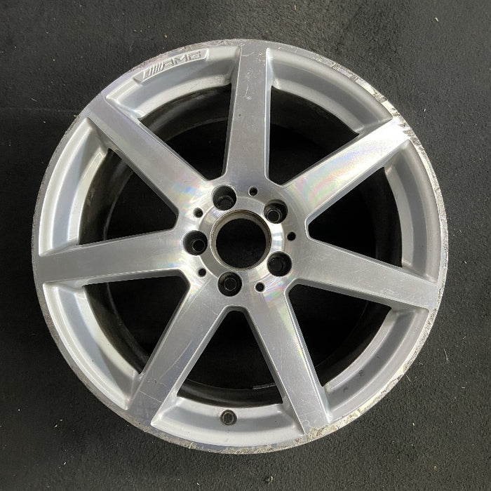 18" MERCEDES C-CLASS 12 204 Type; C250 18x8.5 7 spoke Original OEM Wheel Rim - Additional View