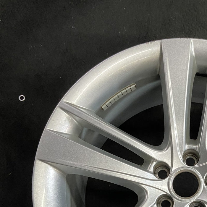 20" F TYPE 14-17 20x10.5 alloy 5 split spoke wide narrow spoke silver Original - Side Profile