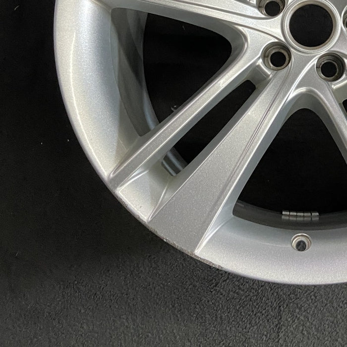 20" F TYPE 14-17 20x10.5 alloy 5 split spoke wide narrow spoke silver Original - Additional View