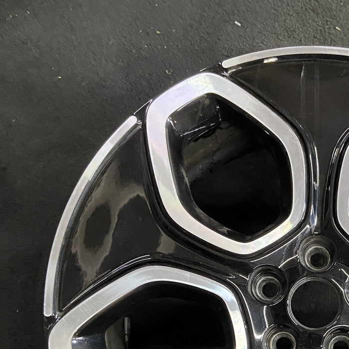 20" MUSTANG MACH-E 21-23 20x8 10 slot Original OEM Wheel Rim - Side Profile